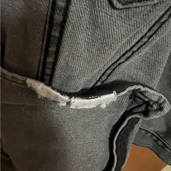 Levi’s Premium Men’s Trucker Jacket – Washed Black Denim Big E Size M EXC - Picture 6 of 13